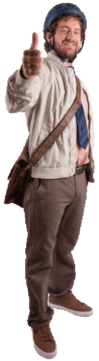 Mike Helmet Sticker by BusinessBike