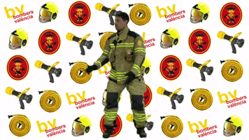 Helmet Thumbs Up GIF by Valencia's City Council Firefighter Department