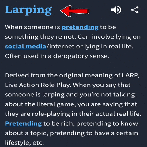 Larper Pretend GIF