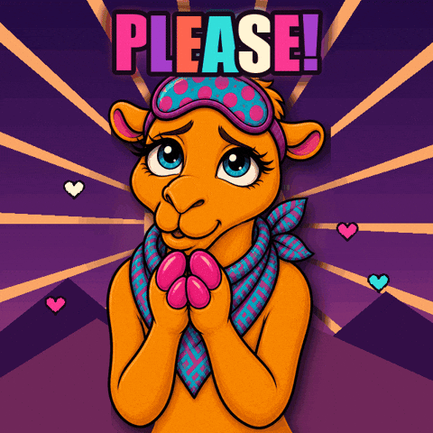 Help Me Please GIF by CamelToe
