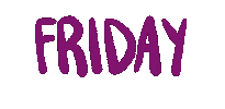 Friday Sticker
