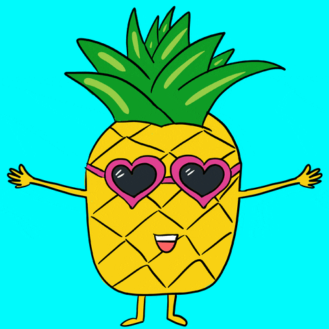 Pineapple Drawingsbymj GIF by Visual Stories by MJ - Find & Share on GIPHY