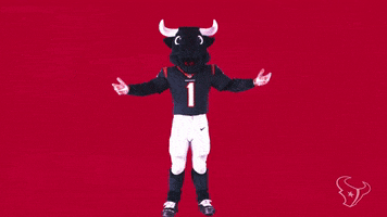 Sorry Mascot GIF by Houston Texans