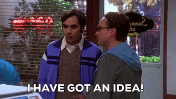 Season 8 Idea GIF by The Big Bang Theory