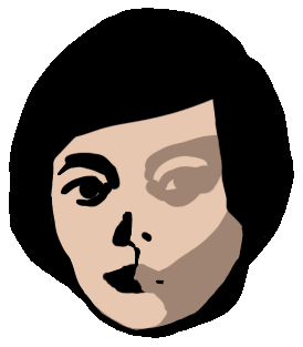 Animation Face Sticker by Tina Berning