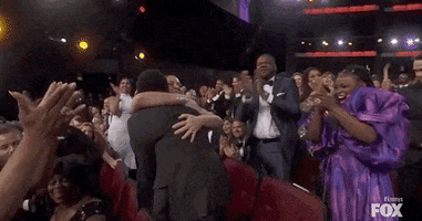 Standing Ovation Hug GIF by Emmys