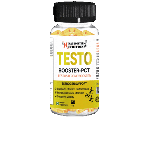 Testosterone Booster Sticker by animal booster nutrition.