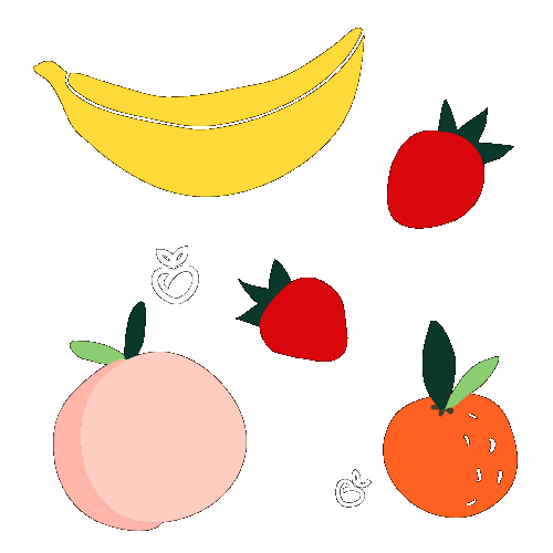 Bounce Fruit Sticker by Healthy Living Market