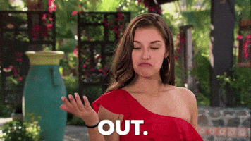 Im Out GIF by The Bachelor Im Out GIF by The Bachelor