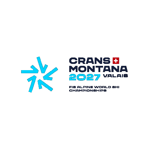 Ski Worldchampionships Sticker by CransMontana2027