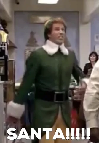 Excited Santa Clause GIF by Johnny Slicks