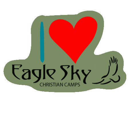 Summer Camp Sticker by Eagle Sky Christian Camp