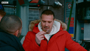 Paddy Mcguinness Eating GIF by Top Gear