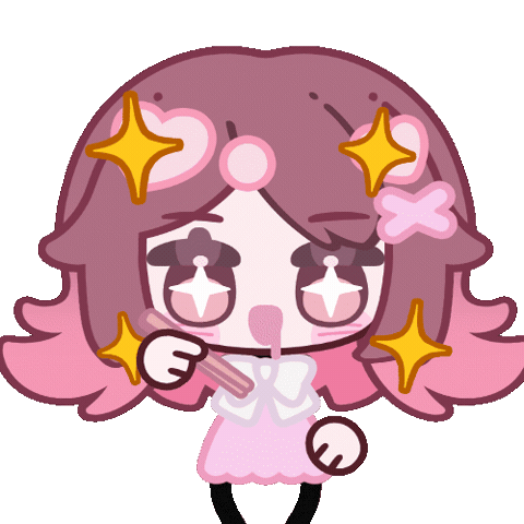 Hungry Ena Sticker