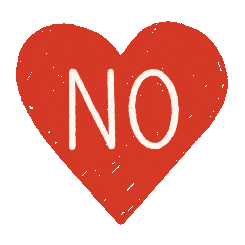 Heart No Sticker