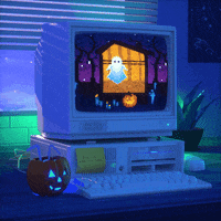 Retro Game Halloween GIF by saidamagic