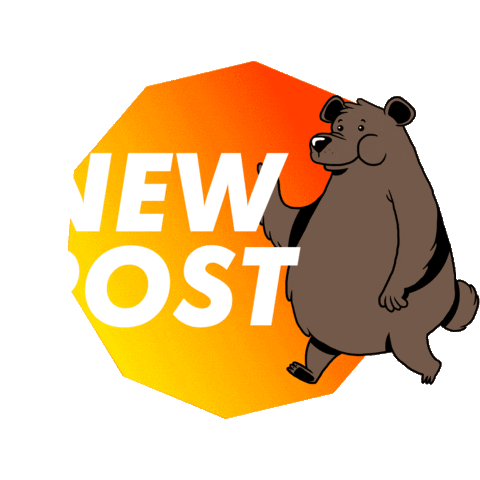 Black Bear Clothing Sticker