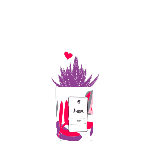 Paris Love Sticker by AY Cactus