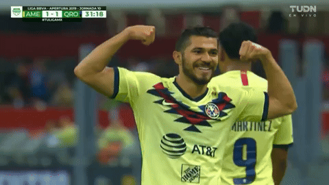 Henry Martin Celebration GIF by Club America - Find & Share on GIPHY