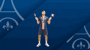 Happy French GIF by Paris Saint-Germain Handball