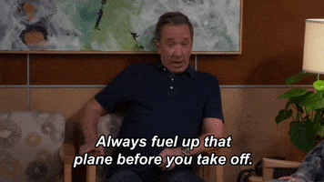 Fuel Up Take Off GIF by Last Man Standing