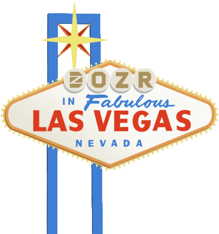 Las Vegas Sticker by DOZR