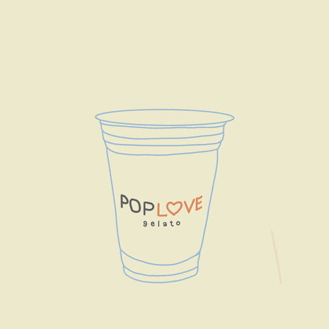 Gelato place made it by hand crafted GIF