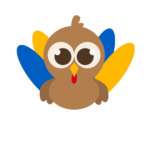 Thanksgiving Turkey Sticker by UCLA