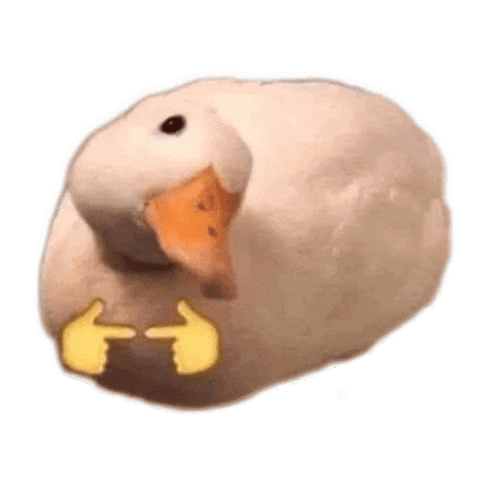 Duck Uzb Sticker