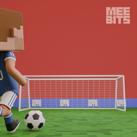 World Cup Football GIF by Meebits