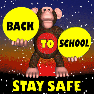 Stay Safe Back To School GIF