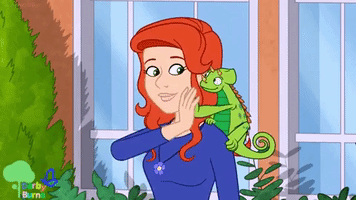 High Five Magic School Bus GIF