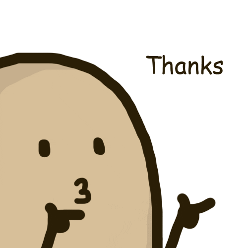 Thanks Sticker for iOS & Android GIPHY