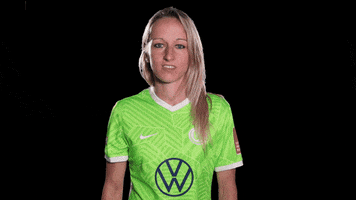 Kathrin Hendrich Reaction GIF by VfL Wolfsburg