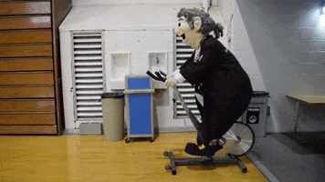 work out spin GIF