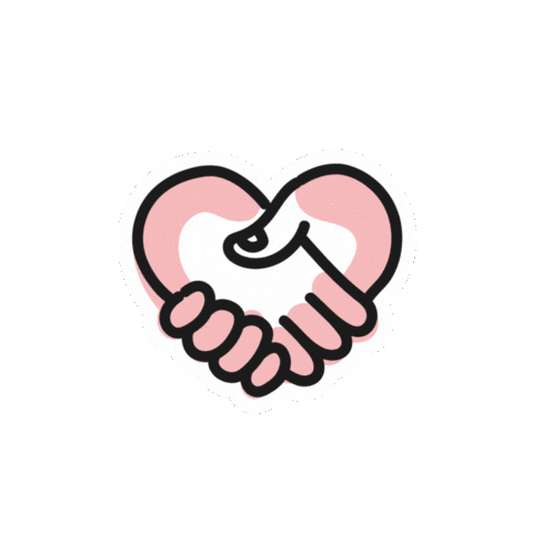 Europlasma Hand Mit Herz Sticker by Europlasma