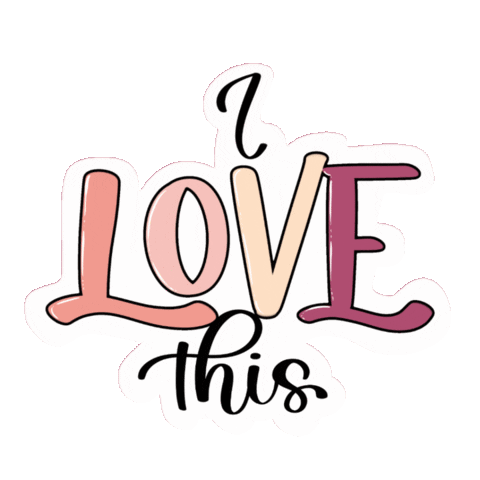 Love This Sticker for iOS &