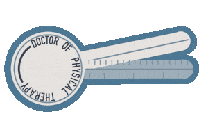 Physical Therapy Goniometer Sticker