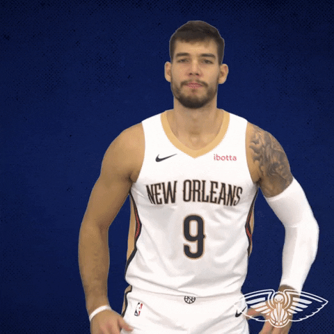 Willy Hernangomez Basketball GIF by New Orleans Pelicans