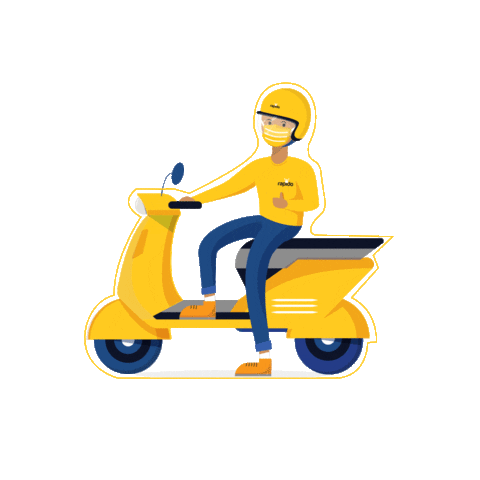 Rapido Bike-Taxi Sticker