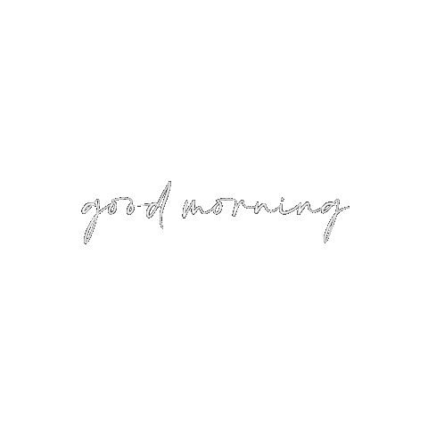 Good Morning Sticker