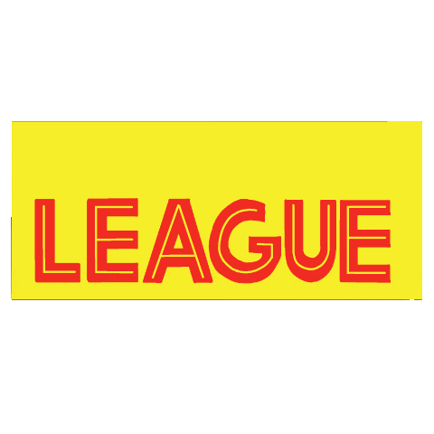 Major League Lettering Sticker