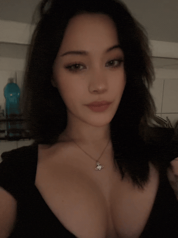 Cute Girl Flirting GIF