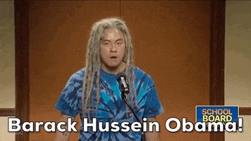 Barack Hussein Obama Snl GIF by Saturday Night Live
