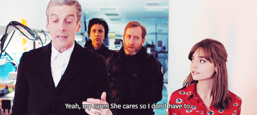 Image result for clara oswald she's my carer