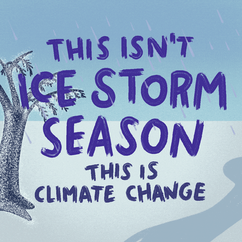 Climate Change Winter GIF by INTO ACTION