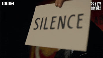 Serious Silence GIF by BBC