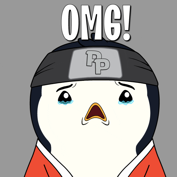 Oh No Omg GIF by Pudgy Penguins