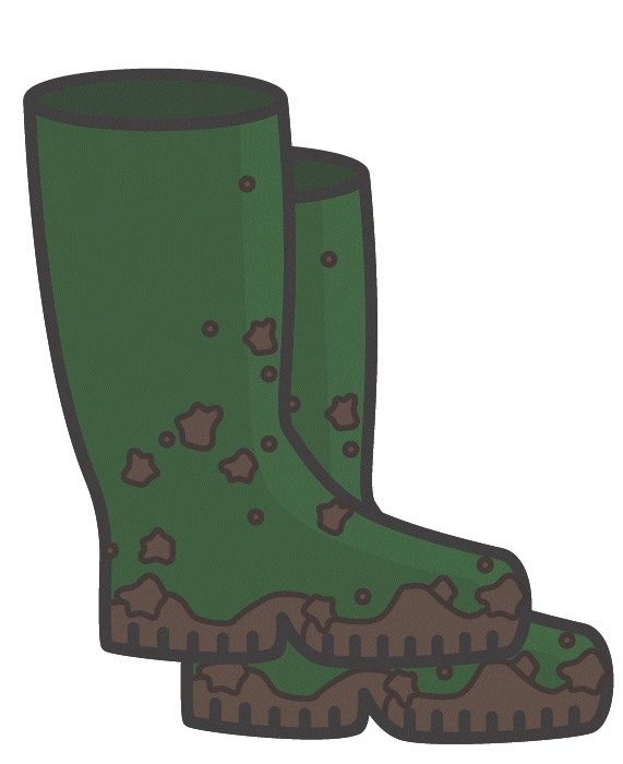Finds Wellies GIF