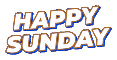 Happy Sunday Sticker